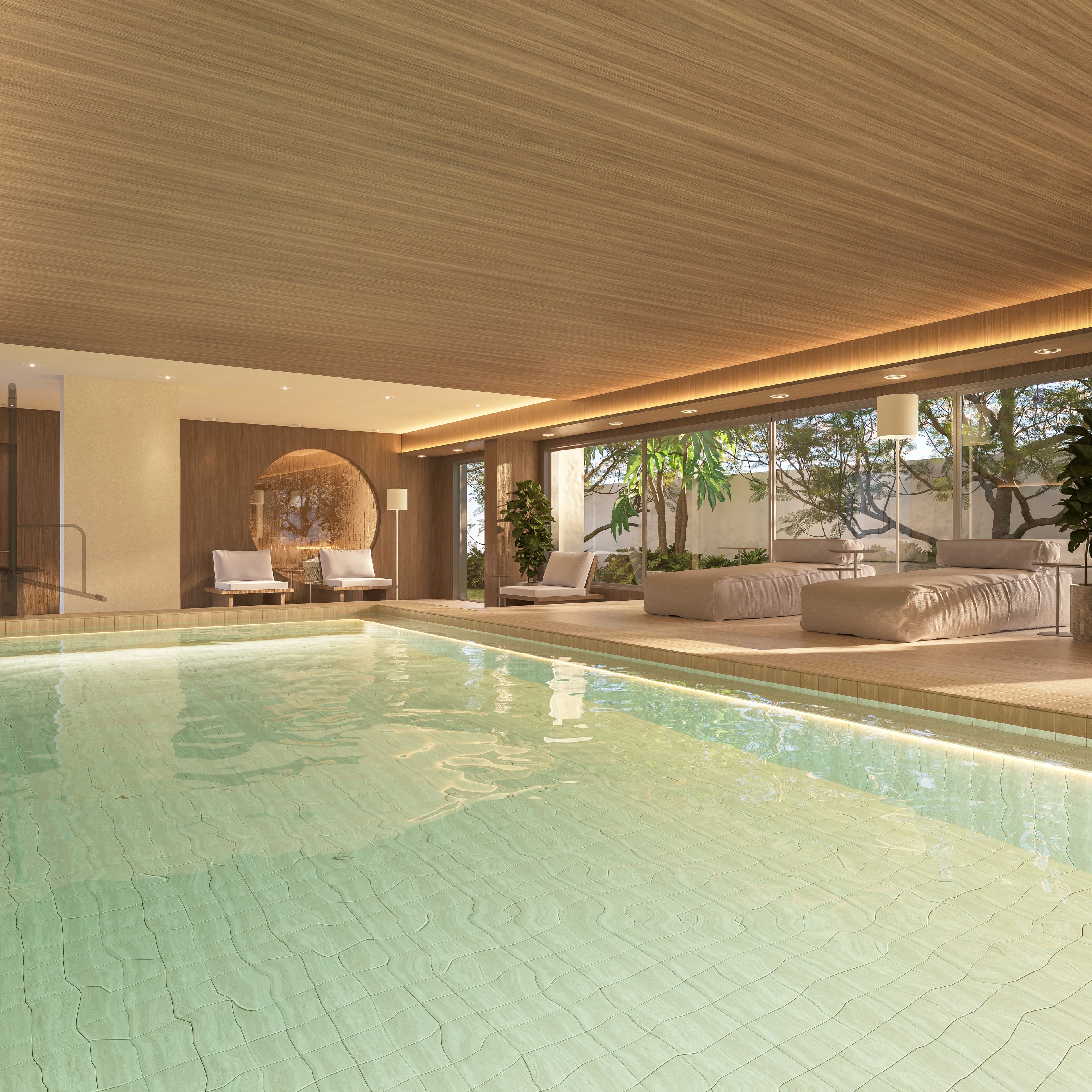 Nik Faria Lima Piscina Interna do NIK Faria Lima